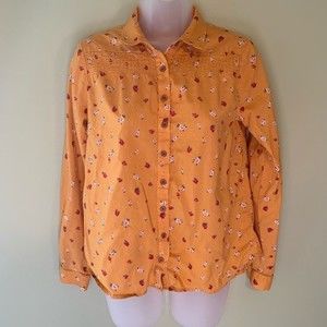 Maeve by Anthropologie Ditsy Floral Shirt, Size 0